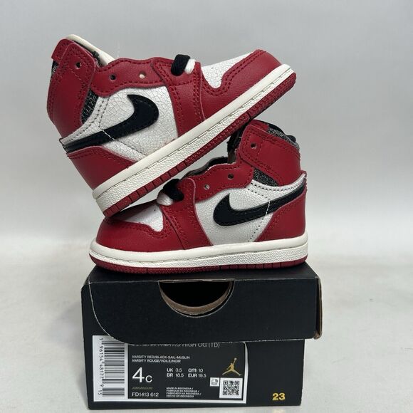 Nike Air Jordan 1 Retro High TD “Chicago/Lost & Found” 2024 - Picture 3 of 5